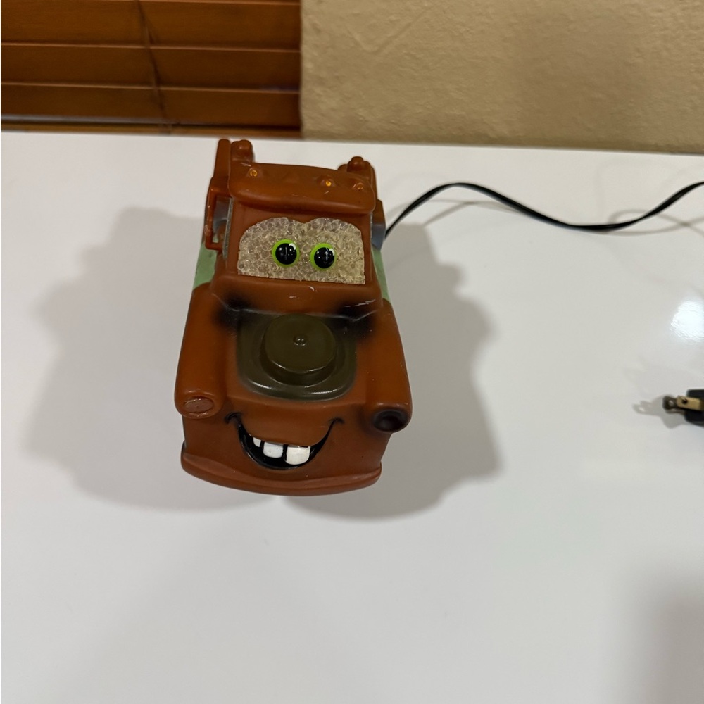 Brown and Green Toy Car Night Light